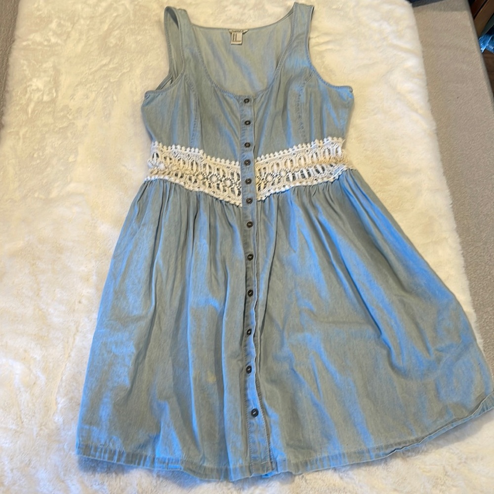 Denim dress from forever21